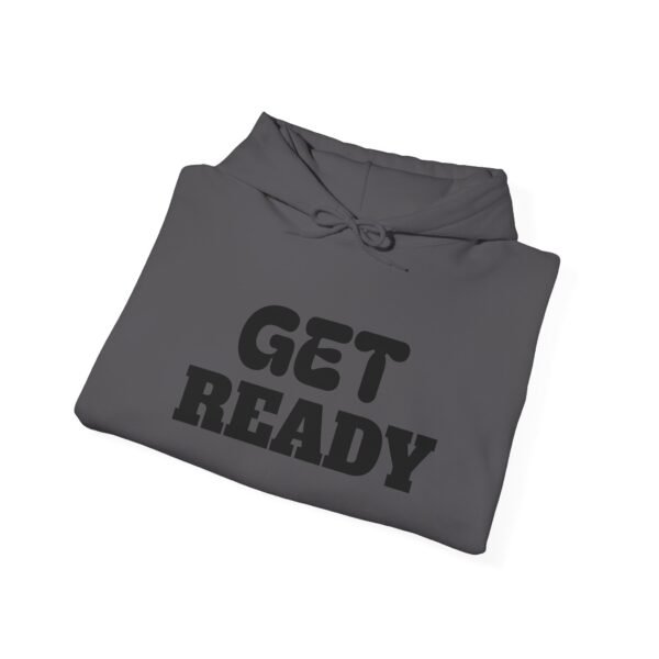 Eco-Friendly "Get Ready" Hoodie — Premium Sustainable Sweatshirt