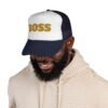 Boss Trucker Cap — "premium" Face Design