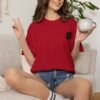 ESSENTIAL Gold Logo Luxury T-Shirt — SARIT Fashions Garment-Dyed Tee