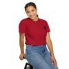 ESSENTIAL Gold Logo Luxury T-Shirt — SARIT Fashions Garment-Dyed Tee