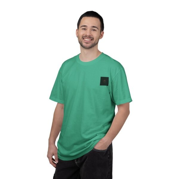 ESSENTIAL Gold Logo Luxury T-Shirt — SARIT Fashions Garment-Dyed Tee