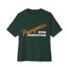 Progress Over Perfection Typographic Tee — Motivational Unisex T‑Shirt