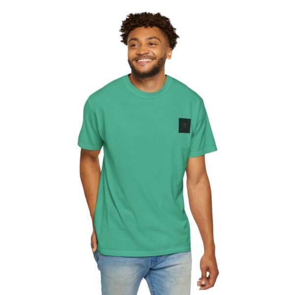 ESSENTIAL Gold Logo Luxury T-Shirt — SARIT Fashions Garment-Dyed Tee