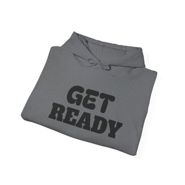 Eco-Friendly "Get Ready" Hoodie — Premium Sustainable Sweatshirt