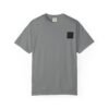 ESSENTIAL Gold Logo Luxury T-Shirt — SARIT Fashions Garment-Dyed Tee