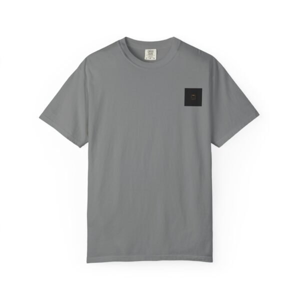 ESSENTIAL Gold Logo Luxury T-Shirt — SARIT Fashions Garment-Dyed Tee