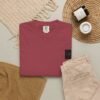ESSENTIAL Gold Logo Luxury T-Shirt — SARIT Fashions Garment-Dyed Tee