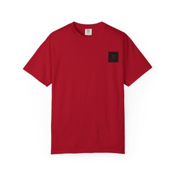 ESSENTIAL Gold Logo Luxury T-Shirt — SARIT Fashions Garment-Dyed Tee