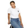 ESSENTIAL Gold Logo Luxury T-Shirt — SARIT Fashions Garment-Dyed Tee