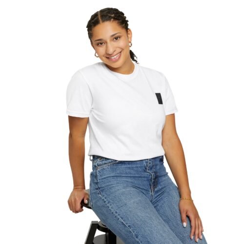 3923961003635857990_2048-2.jpeg ESSENTIAL Gold Logo Luxury T-Shirt — SARIT Fashions Garment-Dyed Tee