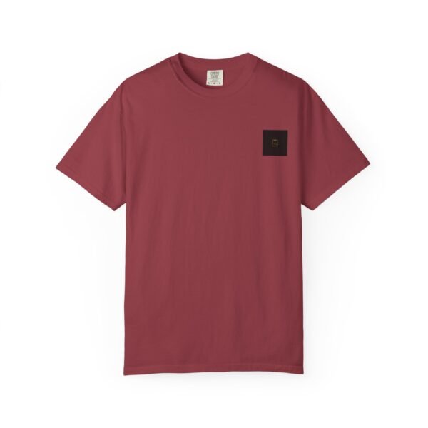 ESSENTIAL Gold Logo Luxury T-Shirt — SARIT Fashions Garment-Dyed Tee
