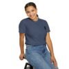 ESSENTIAL Gold Logo Luxury T-Shirt — SARIT Fashions Garment-Dyed Tee
