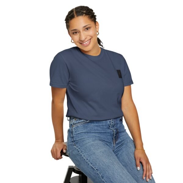 ESSENTIAL Gold Logo Luxury T-Shirt — SARIT Fashions Garment-Dyed Tee