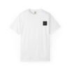 ESSENTIAL Gold Logo Luxury T-Shirt — SARIT Fashions Garment-Dyed Tee