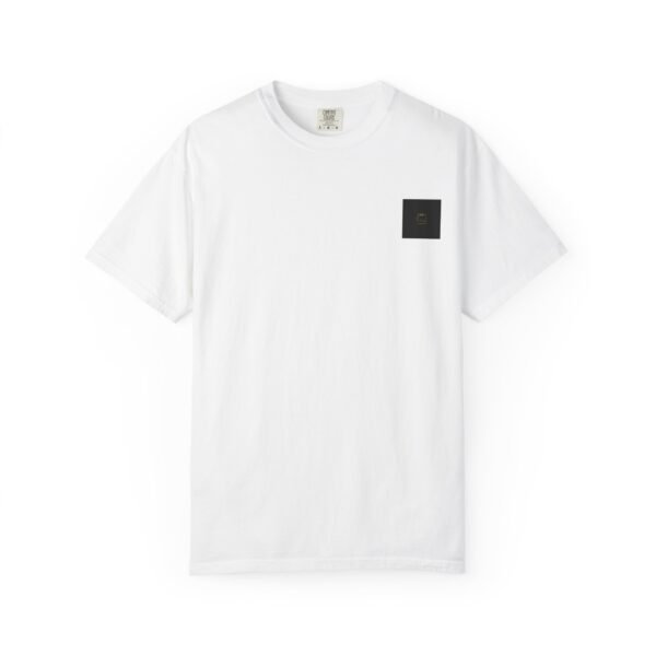 ESSENTIAL Gold Logo Luxury T-Shirt — SARIT Fashions Garment-Dyed Tee