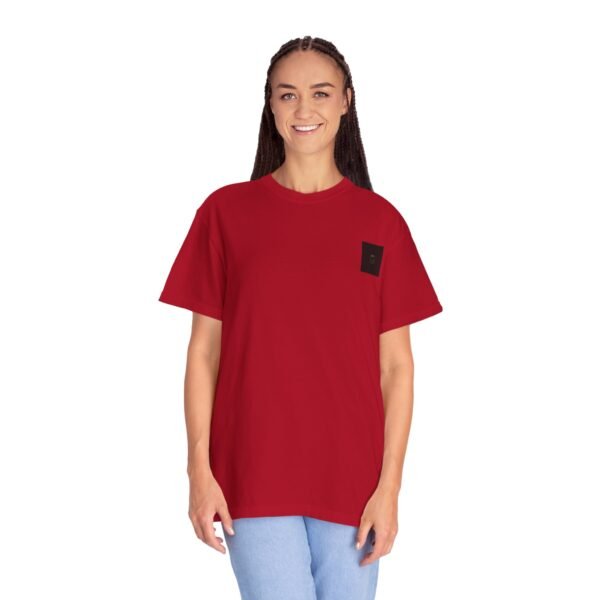 ESSENTIAL Gold Logo Luxury T-Shirt — SARIT Fashions Garment-Dyed Tee