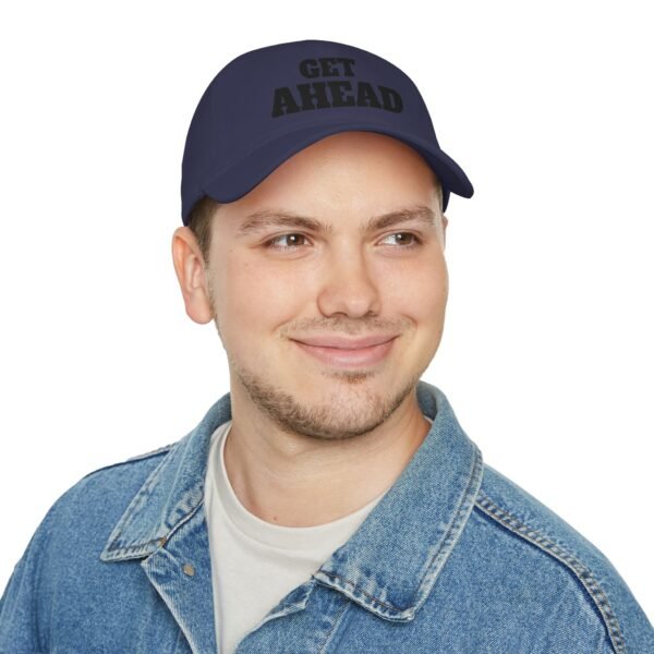 4708736312602506049_2048.jpeg Get Ahead Premium Face Cap — High Profile Baseball Hat