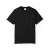 ESSENTIAL Gold Logo Luxury T-Shirt — SARIT Fashions Garment-Dyed Tee