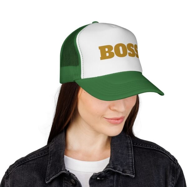 Boss Trucker Cap — "premium" Face Design