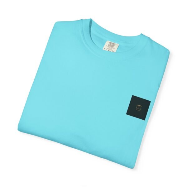 ESSENTIAL Gold Logo Luxury T-Shirt — SARIT Fashions Garment-Dyed Tee
