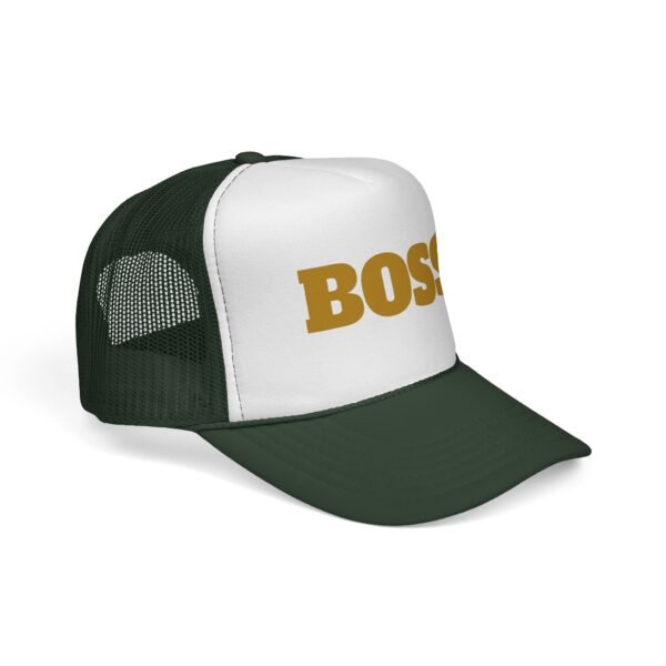 Boss Trucker Cap — "premium" Face Design