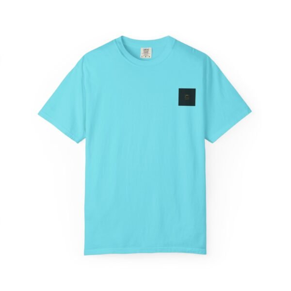 ESSENTIAL Gold Logo Luxury T-Shirt — SARIT Fashions Garment-Dyed Tee