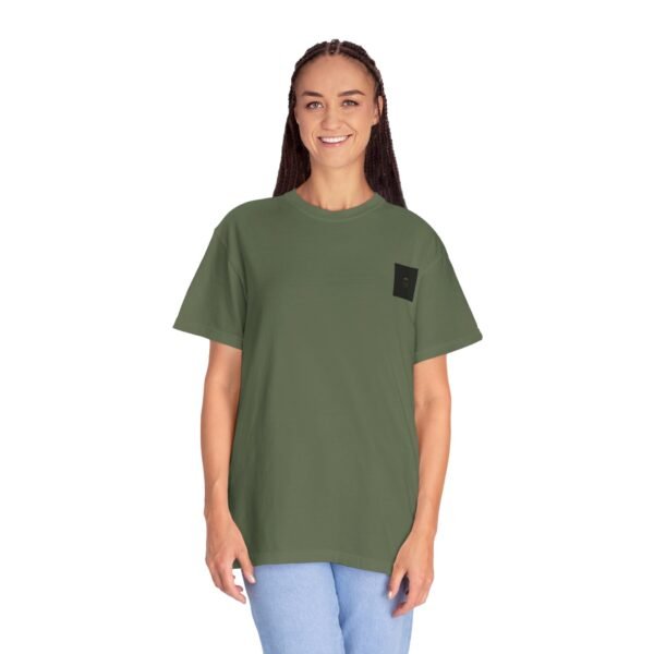 ESSENTIAL Gold Logo Luxury T-Shirt — SARIT Fashions Garment-Dyed Tee