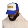 Boss Trucker Cap — "premium" Face Design
