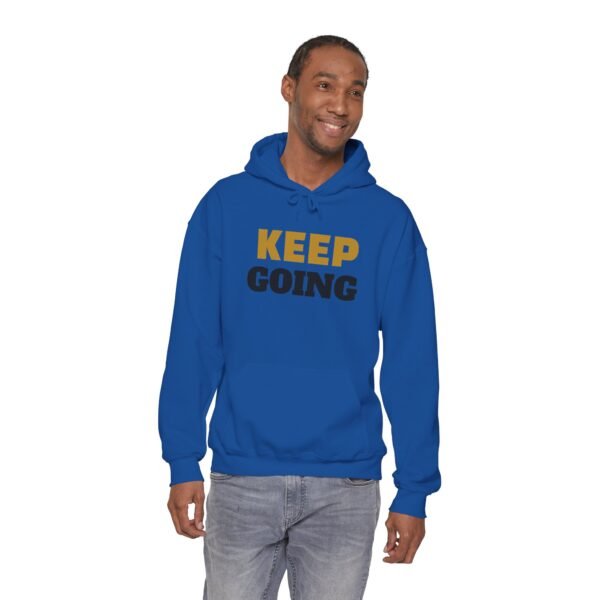 7026052112312109116_2048.jpeg KEEP GOING Inspirational Hoodie — Premium Motivational Pullover