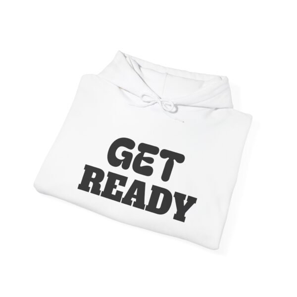 Eco-Friendly "Get Ready" Hoodie — Premium Sustainable Sweatshirt