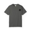 ESSENTIAL Gold Logo Luxury T-Shirt — SARIT Fashions Garment-Dyed Tee