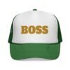 Boss Trucker Cap — "premium" Face Design
