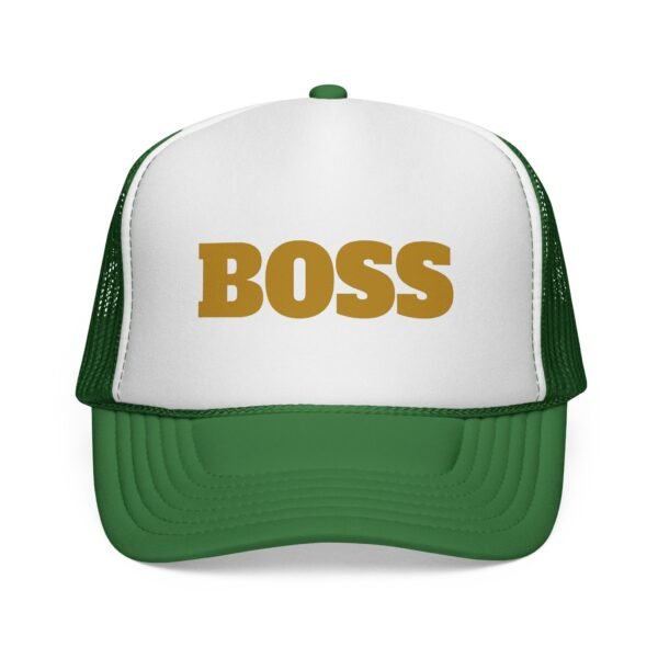 Boss Trucker Cap — "premium" Face Design