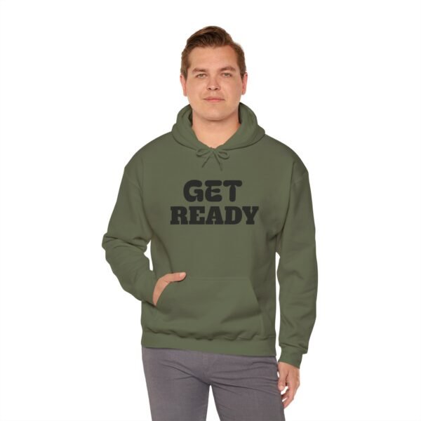 Eco-Friendly "Get Ready" Hoodie — Premium Sustainable Sweatshirt