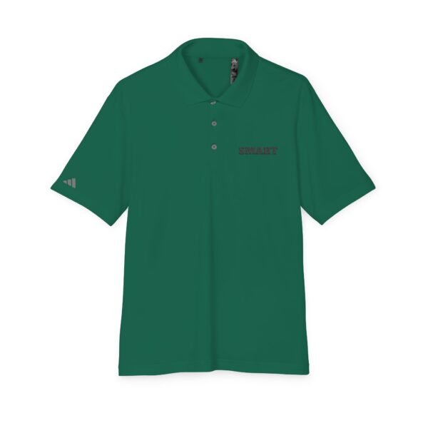 SMART Performance Polo — Classic White Athletic Golf Shirt