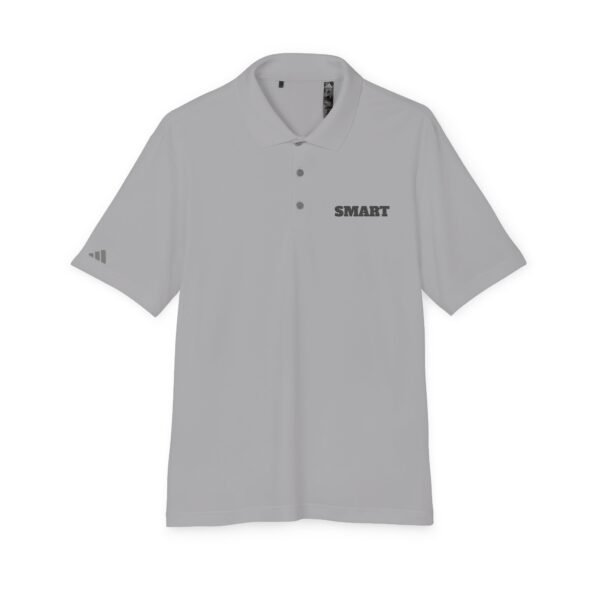 SMART Performance Polo — Classic White Athletic Golf Shirt
