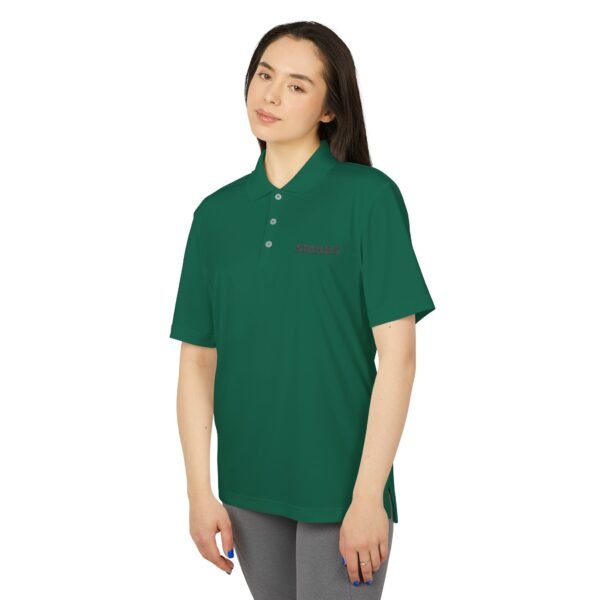 SMART Performance Polo — Classic White Athletic Golf Shirt