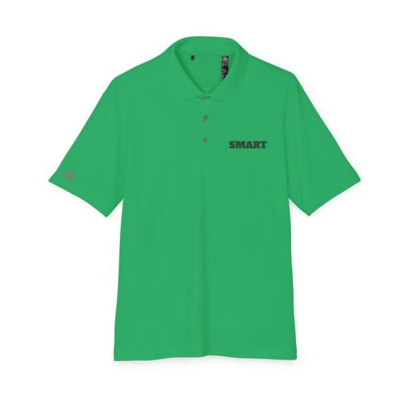 SMART Performance Polo — Classic White Athletic Golf Shirt