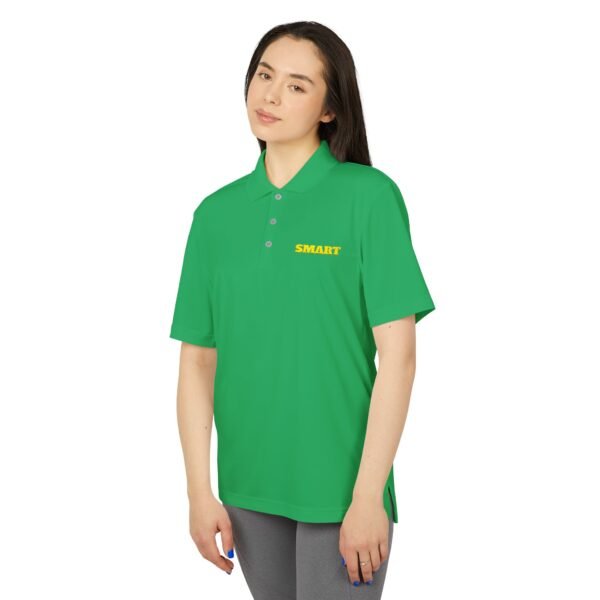 SMART ADIDAS Performance Polo Shirt — Lightweight White Golf & Work Polo