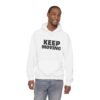 Keep Moving Hoodie — Motivational Minimalist Pullover