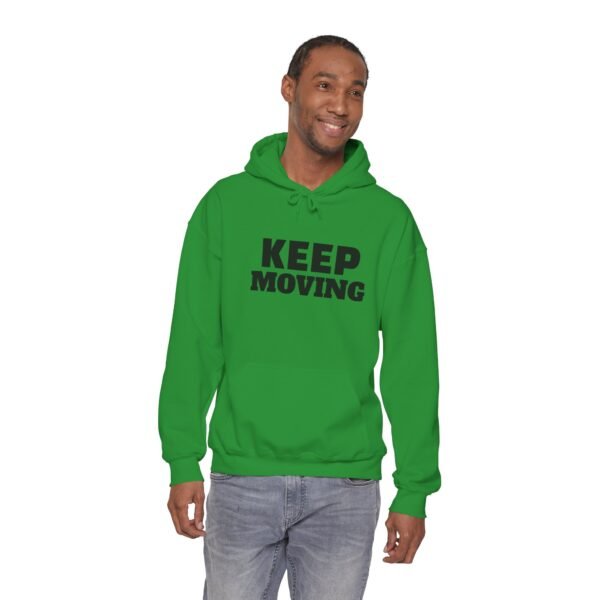Keep Moving Hoodie — Motivational Minimalist Pullover