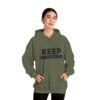 Keep Moving Hoodie — Motivational Minimalist Pullover