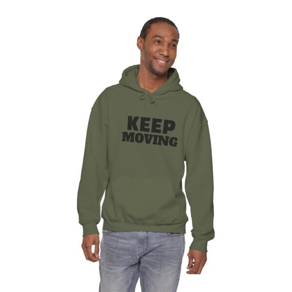 Keep Moving Hoodie — Motivational Minimalist Pullover