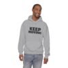 Keep Moving Hoodie — Motivational Minimalist Pullover