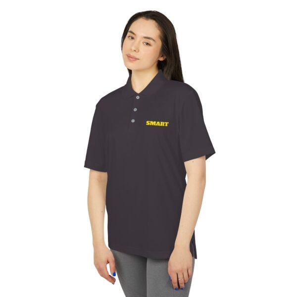 SMART ADIDAS Performance Polo Shirt — Lightweight White Golf & Work Polo