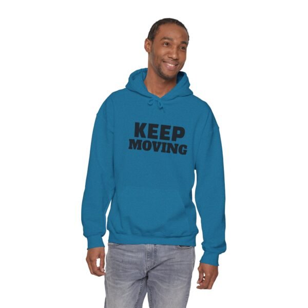 Keep Moving Hoodie — Motivational Minimalist Pullover