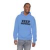 Keep Moving Hoodie — Motivational Minimalist Pullover