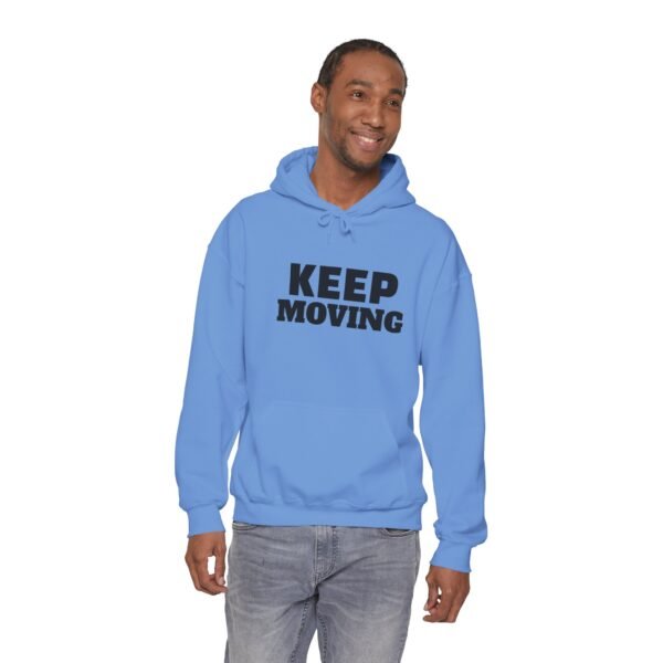 Keep Moving Hoodie — Motivational Minimalist Pullover