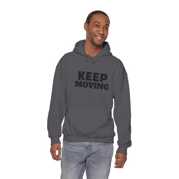 Keep Moving Hoodie — Motivational Minimalist Pullover