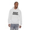 Keep Moving Hoodie — Motivational Minimalist Pullover